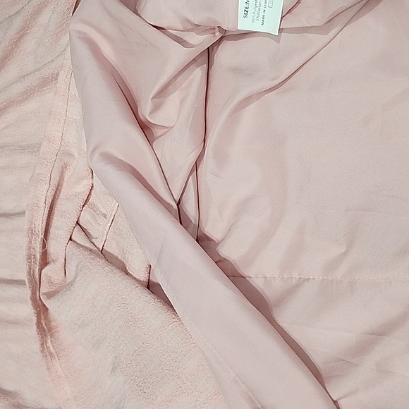 Dokotoo Pink Lace Boho Summer Elbow Sleeves Dress. M - Picture 12 of 15